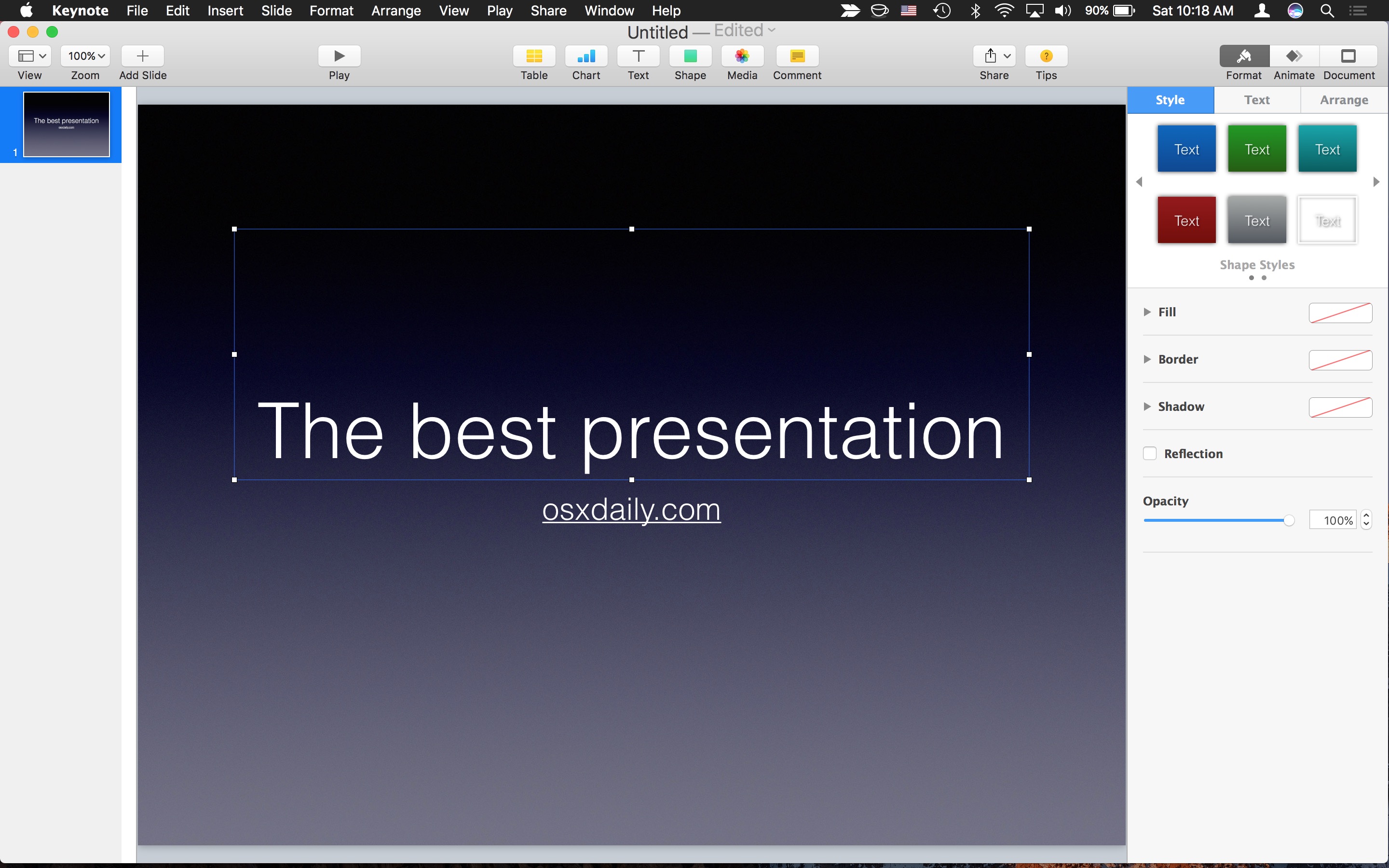 latest powerpoint for mac
